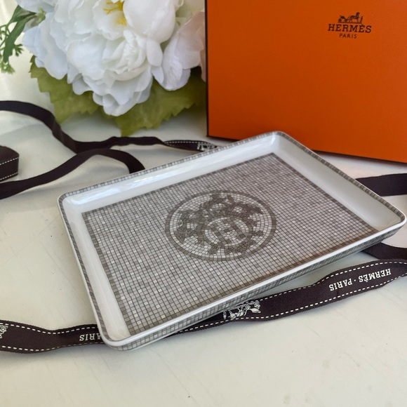 Hermes Porcelain Small Tray - Picture 3 of 14